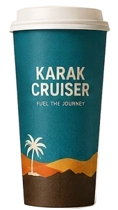 Karak Cruiser takeaway-cup design